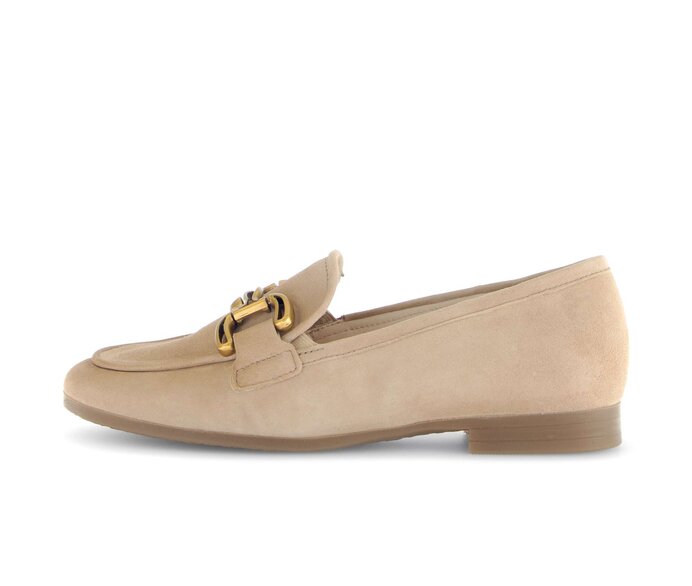 Gabor Damen Slipper Beige - Rauleder