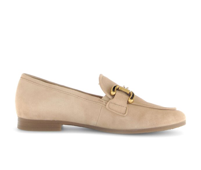 Gabor Damen  Slipper Beige - Rauleder