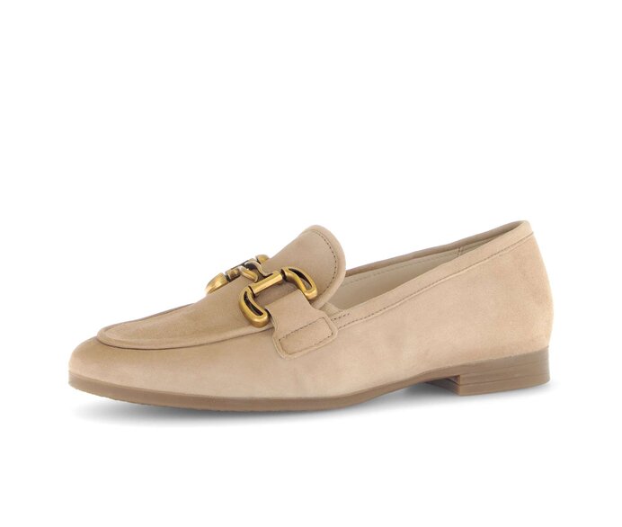 Gabor Damen  Slipper Beige - Rauleder