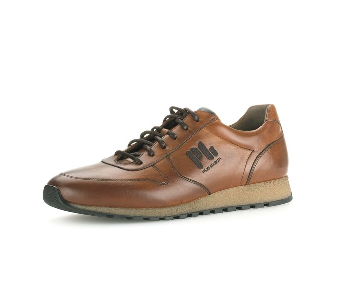 Pius Gabor Herren Sneaker Low Braun - Glattleder