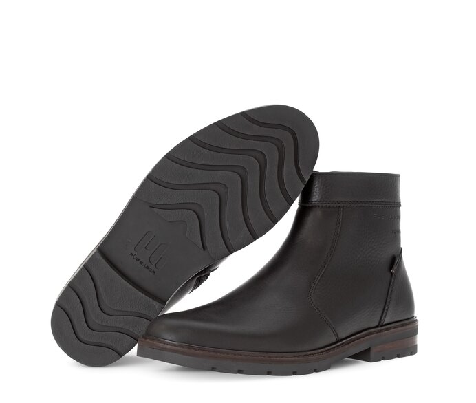 Pius Gabor Herren Boot Schwarz - Glattleder