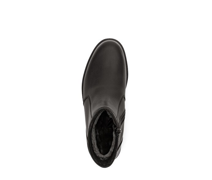 Pius Gabor Herren Boot Schwarz - Glattleder