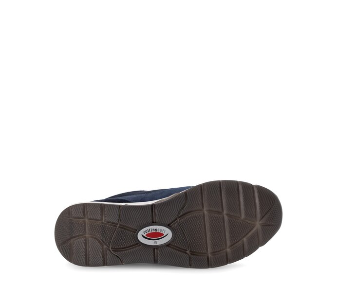 Gabor Damen  Sneaker Low Blau - Materialmix Leder/Lederimitat