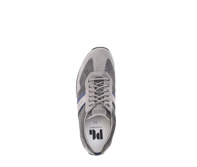 Pius Gabor Herren Sneaker Low Grau - Materialmix Leder/Lederimitat