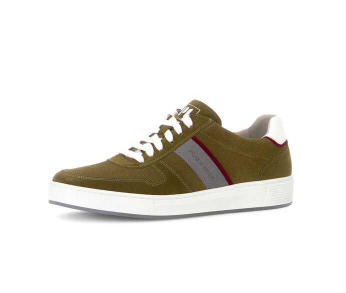 Pius Gabor Herren Sneaker Low Grün - Rauleder