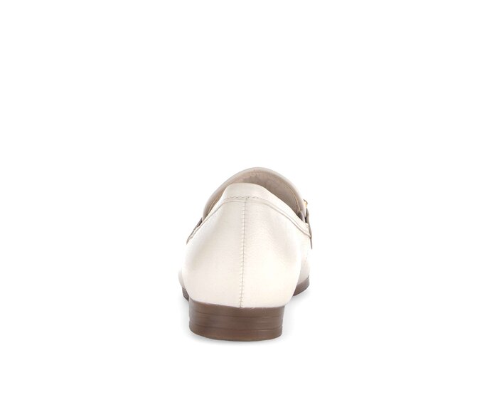 Gabor Damen  Slipper Creme - Glattleder