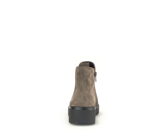 Gabor Damen  Chelsea Boot Grau - Rauleder