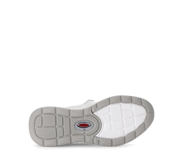 Gabor Damen  Sneaker Low Silber - Materialmix Leder/Lederimitat