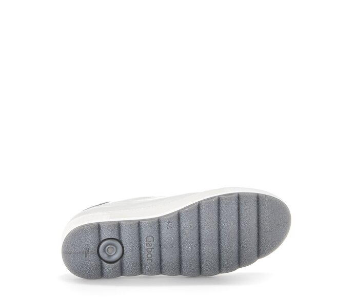 Gabor Damen  Sneaker Low Weiß - Glattleder
