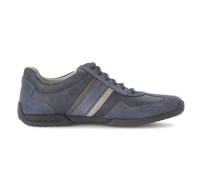 Pius Gabor Herren Sneaker Low Blau - Materialmix Leder/Lederimitat