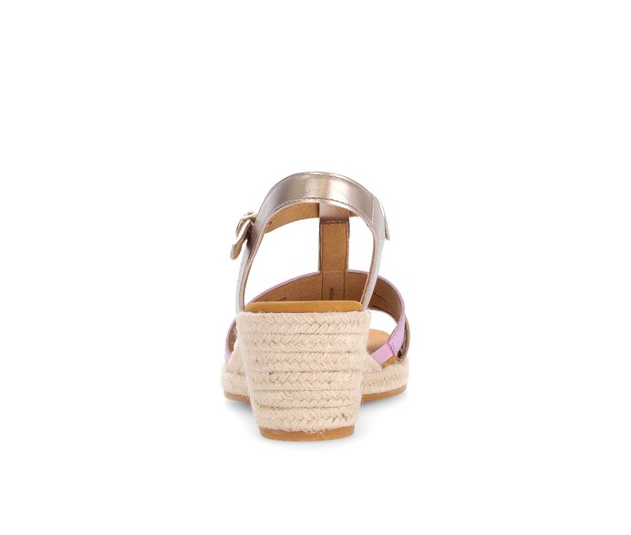 Gabor Damen  Keilsandalette Multicolour - Effektleder