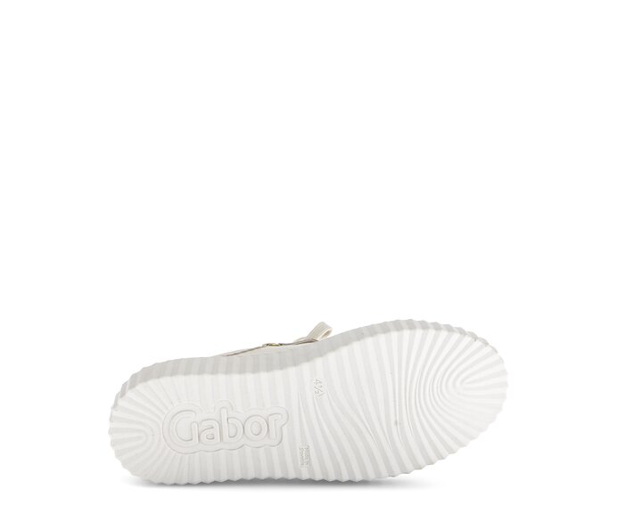 Gabor Damen  Sneaker Low Beige - Glattleder