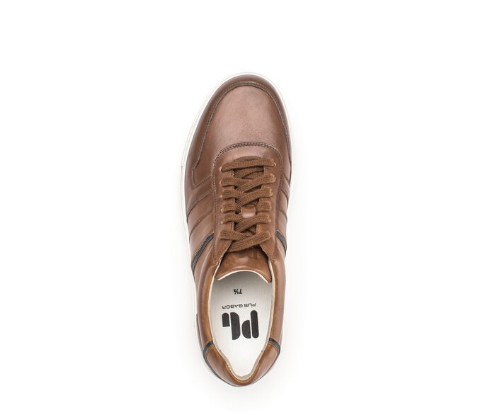 Pius Gabor Herren Sneaker Low Braun - Glattleder