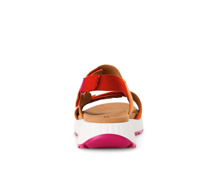 Gabor Damen  Riemchensandale Multicolour - Materialmix Leder