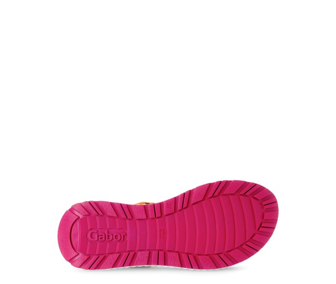 Gabor Damen  Riemchensandale Multicolour - Materialmix Leder