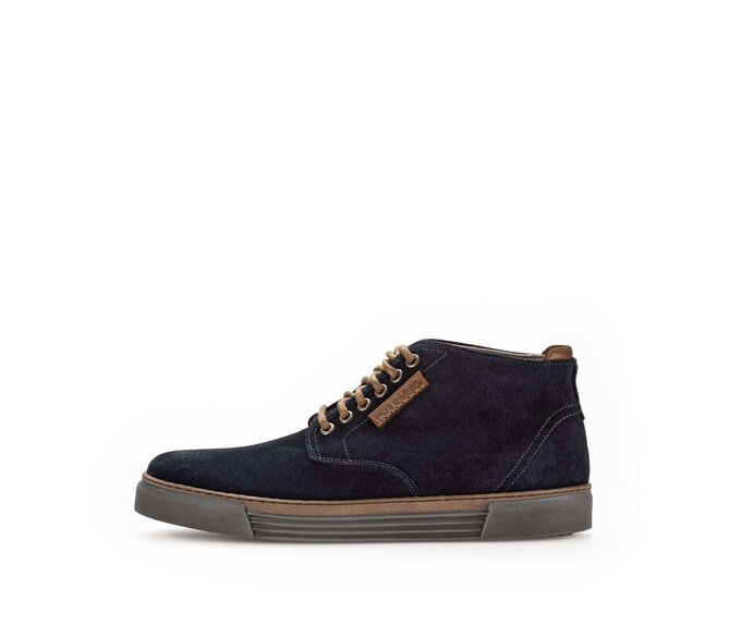 Pius Gabor Herren Sneaker High Blau - Rauleder