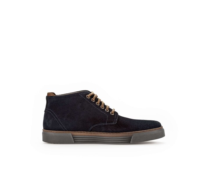Pius Gabor Herren Sneaker High Blau - Rauleder