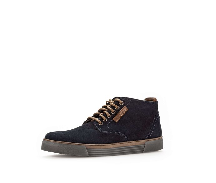 Pius Gabor Herren Sneaker High Blau - Rauleder