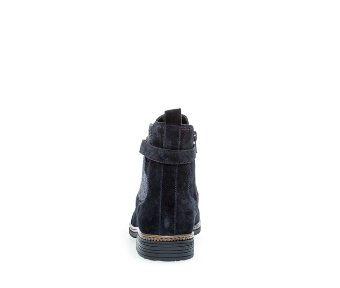 Gabor Damen  Chelsea Boot Blau - Rauleder