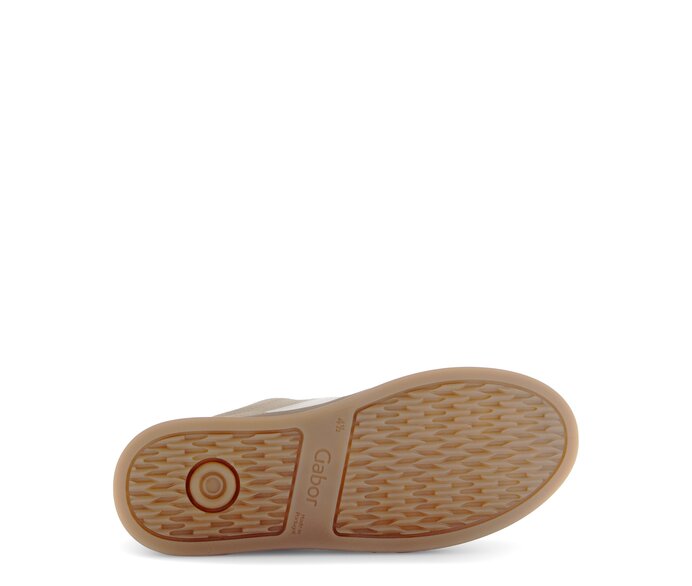 Gabor Damen  Sneaker Low Beige - Rauleder