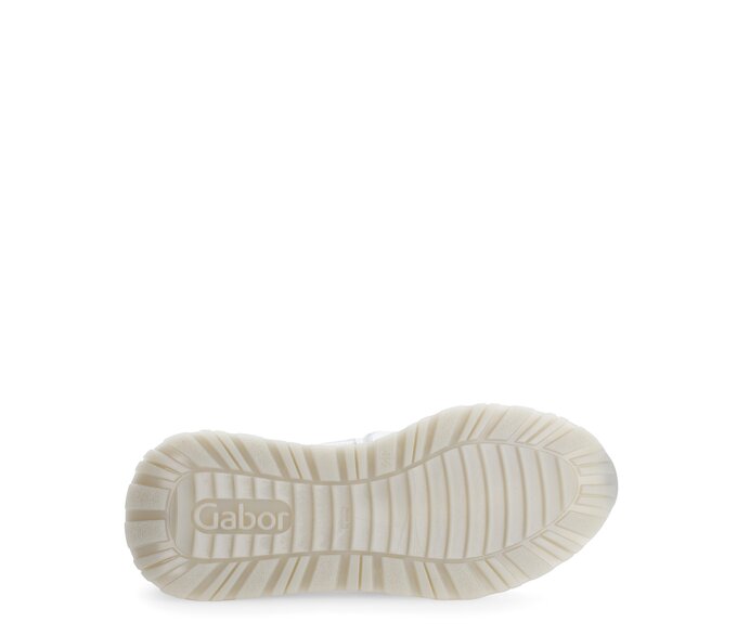 Gabor Damen  Sneaker Low Weiß - Glattleder