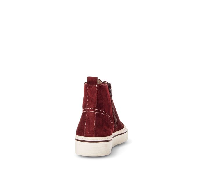 Gabor Damen  Sneaker High Rot - Rauleder