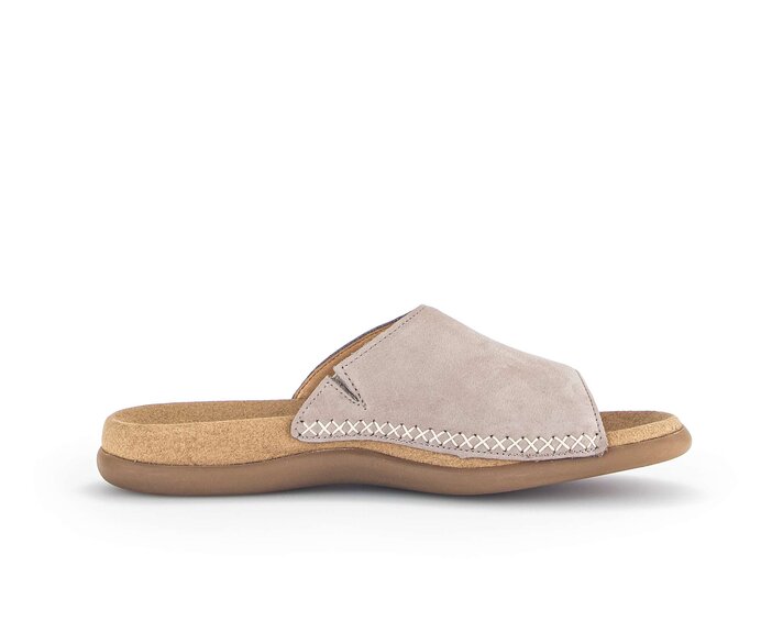 Gabor Damen  Pantolette Beige - Rauleder