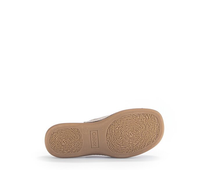 Gabor Damen  Pantolette Beige - Rauleder