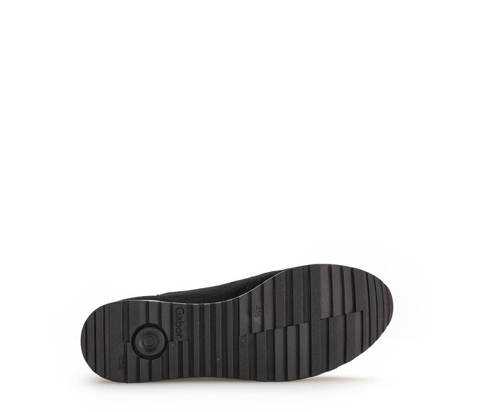 Gabor Damen  Sneaker Low Schwarz - Rauleder