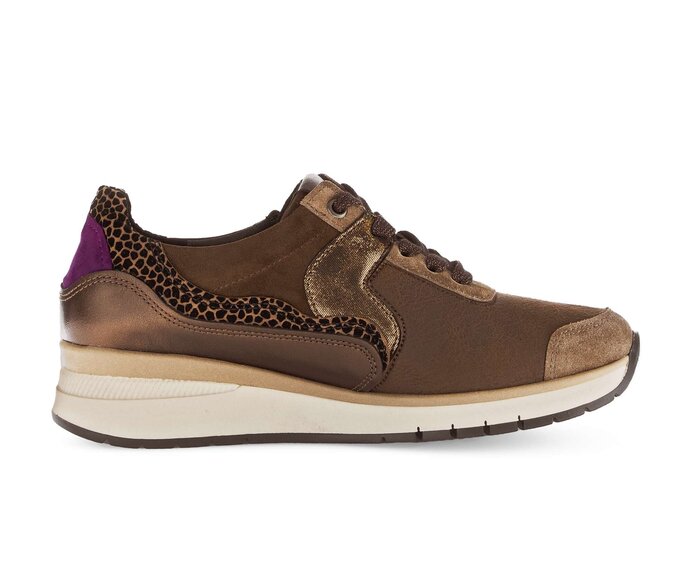 Gabor Damen  Sneaker Low Multicolour - Materialmix Leder/Lederimitat