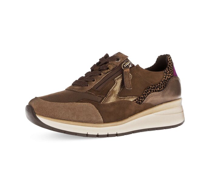 Gabor Damen  Sneaker Low Multicolour - Materialmix Leder/Lederimitat