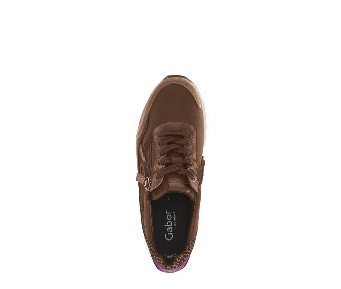 Gabor Damen  Sneaker Low Multicolour - Materialmix Leder/Lederimitat