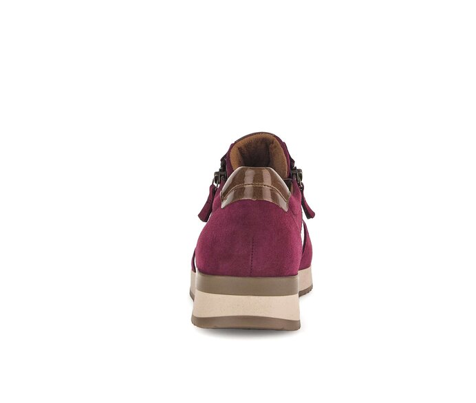 Gabor Damen  Sneaker Low Lila - Materialmix Leder