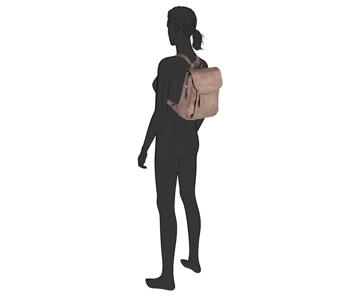 Gabor Taschen Rucksack Mina Grau