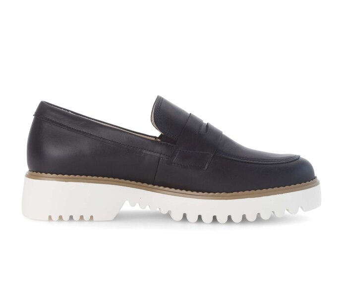 Gabor Damen  Slipper Schwarz - Glattleder