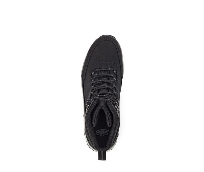 Gabor Herren Rollingsoft Boot Schwarz - Materialmix Leder/Textil