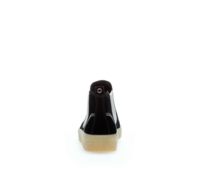 Gabor Damen  Chelsea Boot Schwarz - Rauleder