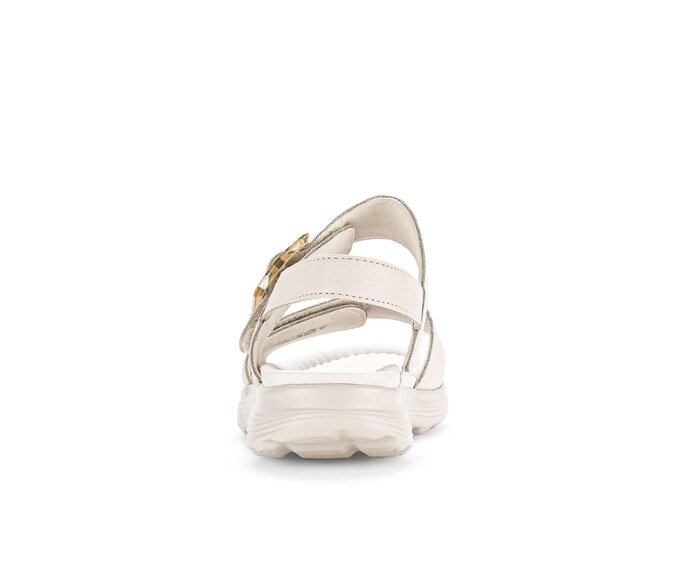 Gabor Damen  Trekkingsandale Creme - Glattleder