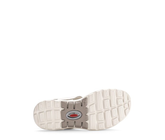 Gabor Damen  Trekkingsandale Creme - Glattleder
