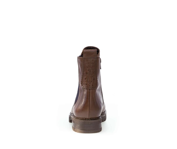 Gabor Damen  Chelsea Boot Braun - Glattleder