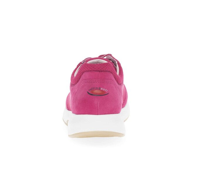Gabor Damen  Sneaker Low Pink - Materialmix Leder