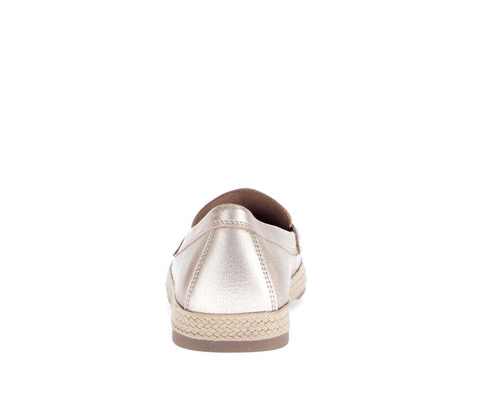 Gabor Damen  Slipper Gold - Effektleder