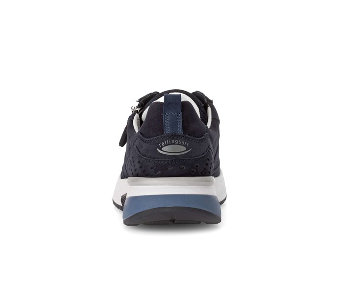 Gabor Damen  Sneaker Low Blau - Rauleder