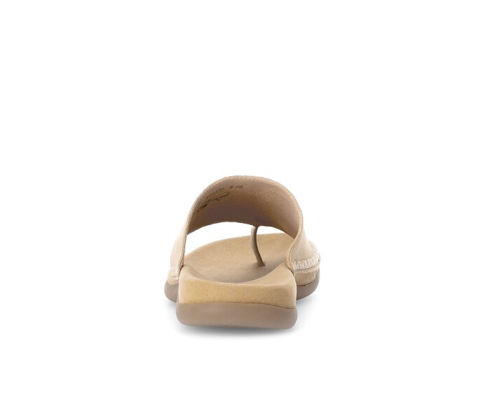 Gabor Damen  Zehentrenner Beige - Rauleder