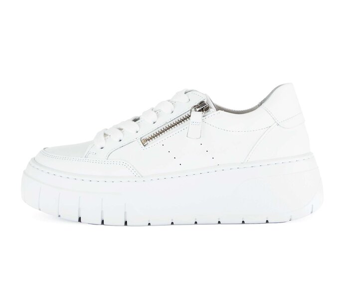 Gabor Damen Sneaker Low Weiß - Glattleder