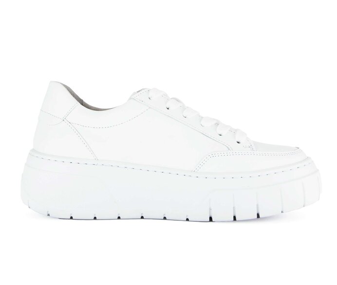 Gabor Damen  Sneaker Low Weiß - Glattleder
