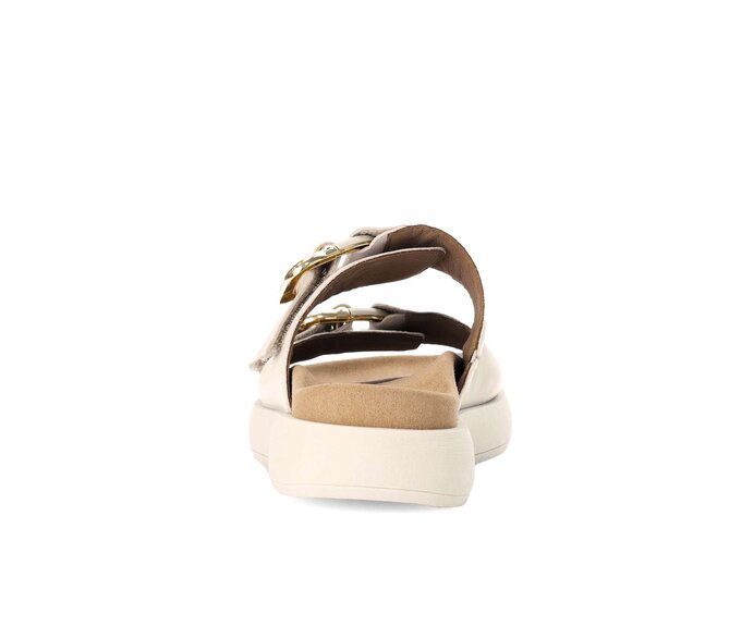 Gabor Damen  Pantolette Creme - Glattleder