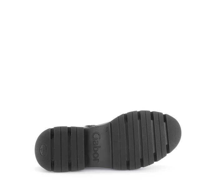 Gabor Damen  Chelsea Boot Schwarz - Glattleder