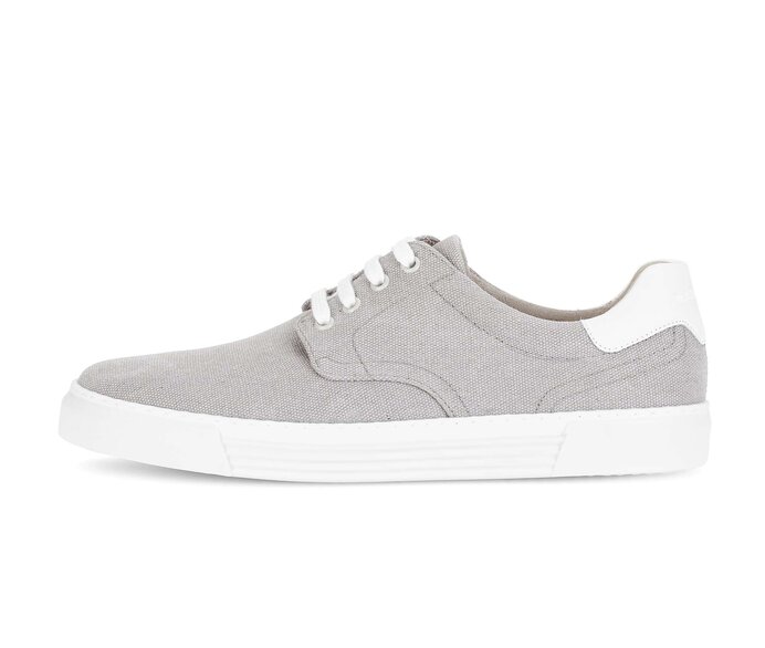 Pius Gabor Herren Sneaker Low Grau - Materialmix Leder/Textil