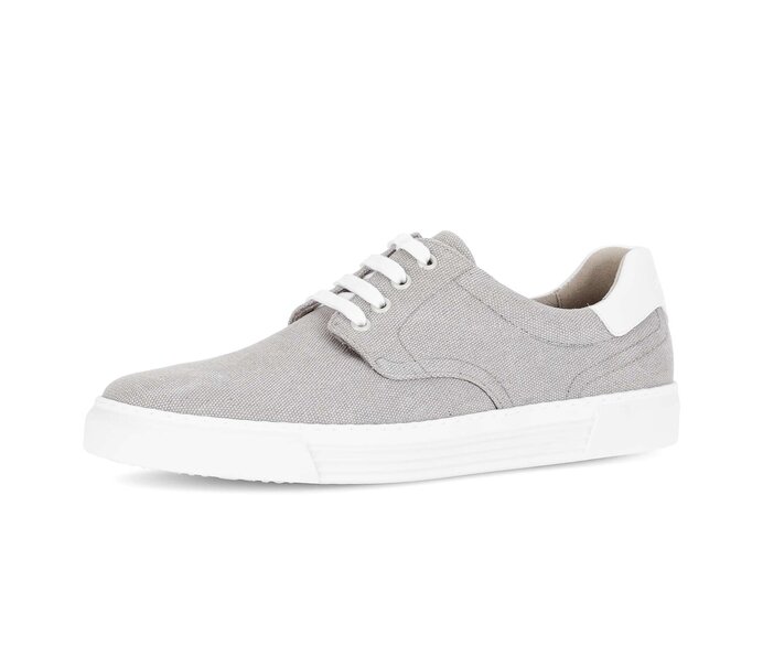 Pius Gabor Herren Sneaker Low Grau - Materialmix Leder/Textil